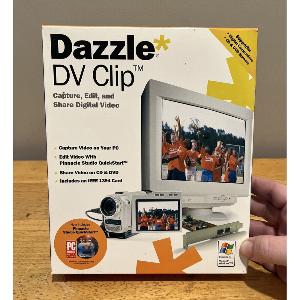 Brand‎ New Dazzle DV Clip (Easy DV Movie Making In Mintues)
